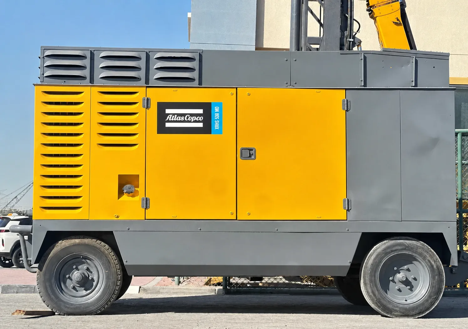 Atlas Copco XRHS 396 MD Air Compressor 20 Bar 2011 Used Atlas Copco XRHS 396 MD air compressor 20 bar from 2011