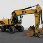 Caterpillar M318D wheeled excavator 2014 with 12150 operating hours