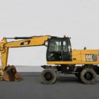 Caterpillar M318D wheeled excavator 2014 ref M-1704 product image