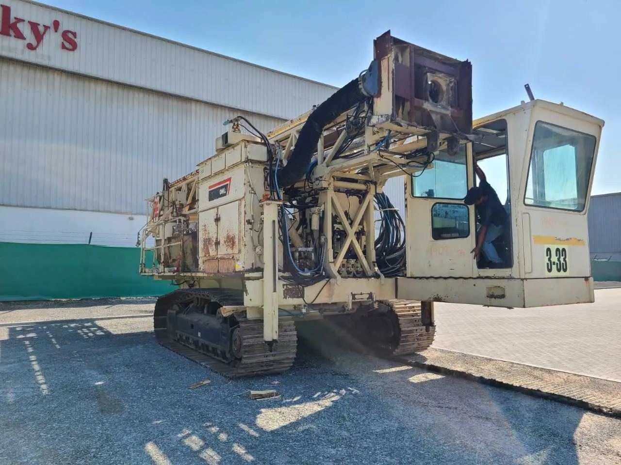 Ingersoll Rand DML drilling rig from 2001 with 4,189 hours