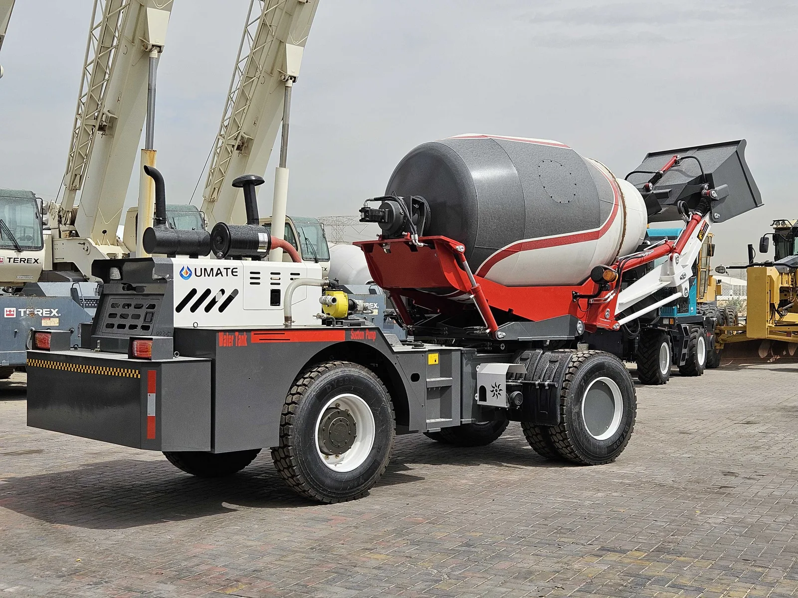 UMATE Mixer 4000 self loading concrete mixer 2025 product image
