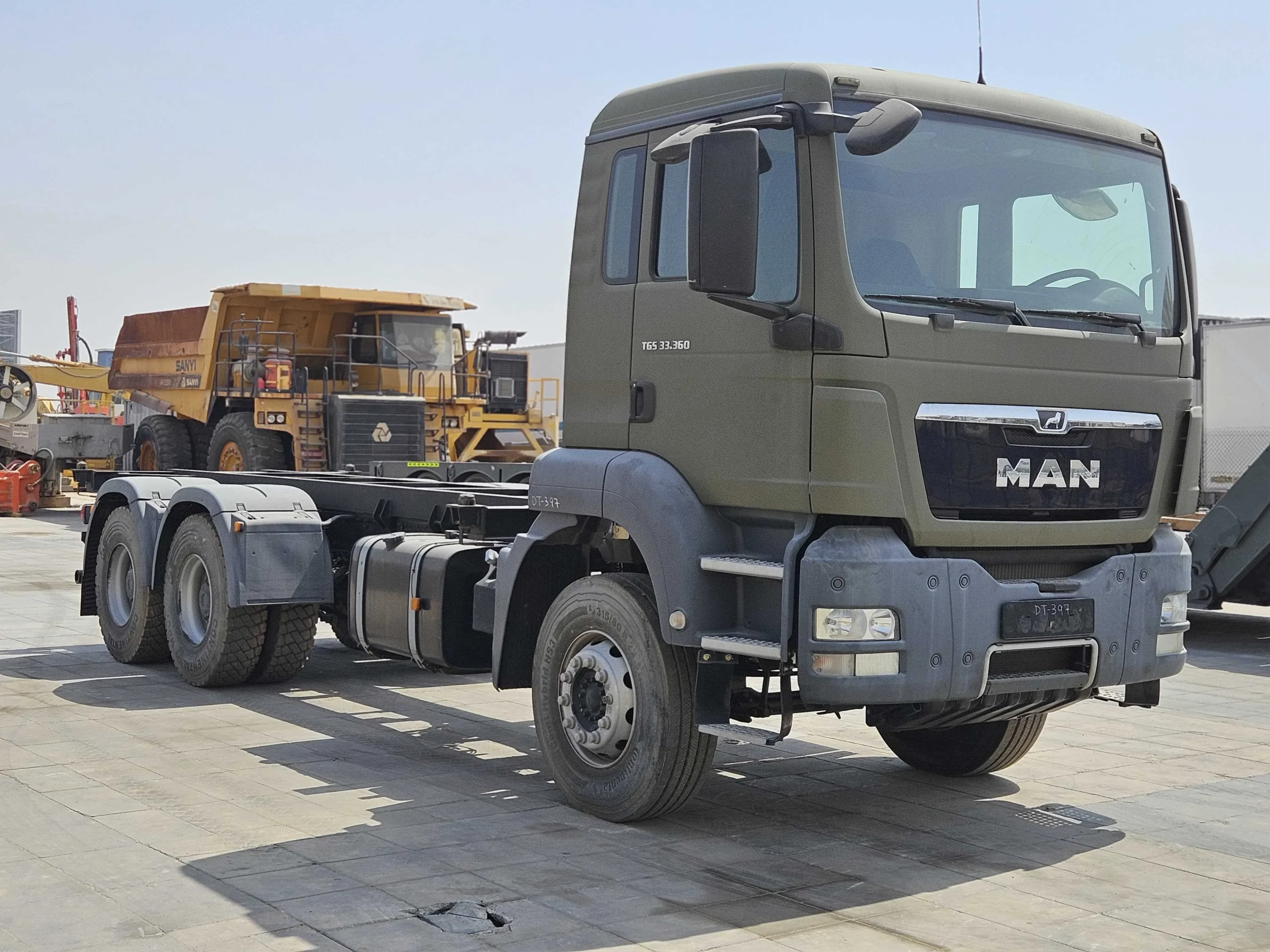 used Truck MAN TGS 33.360-2017-1499km Used MAN TGS 33.360 truck from 2017
