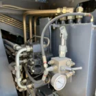 Voegele MT 1000-1 asphalt feeder hydraulic pressure gauge and valve assembly