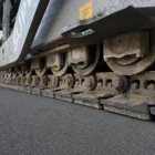 Voegele Super 1900-3i track rollers and undercarriage