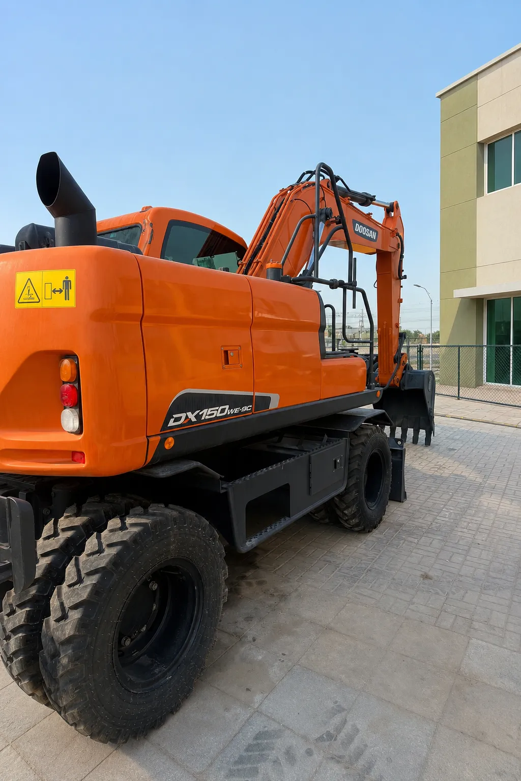 Doosan DX150WE-9CN wheeled excavator 2023 ref H-2054 product image