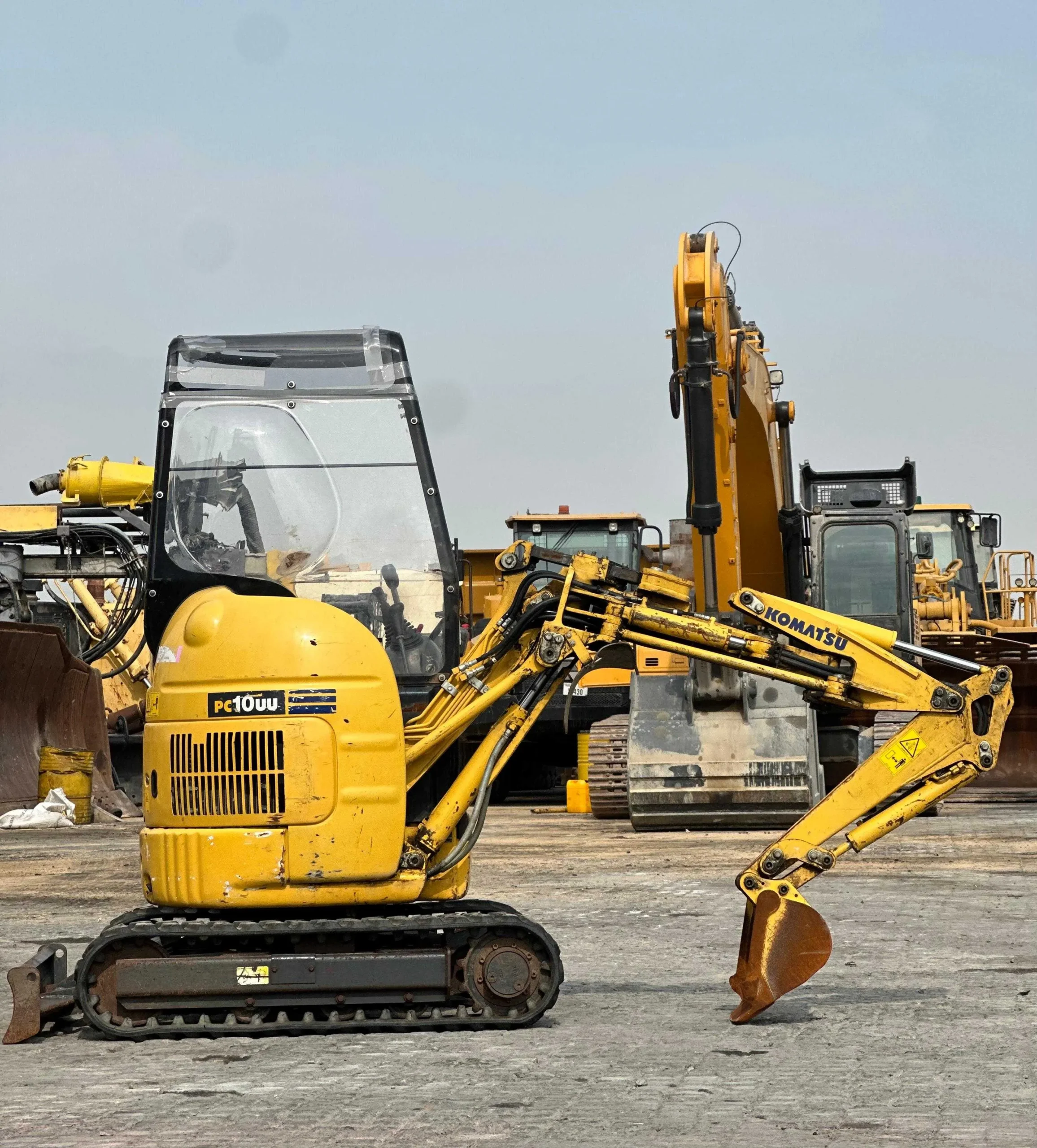 Komatsu PC10UU Excavator 2019 Ref H-2046 Komatsu PC10UU excavator 2019 ref H-2046 with 2000 working hours and 1.08 t operating weight