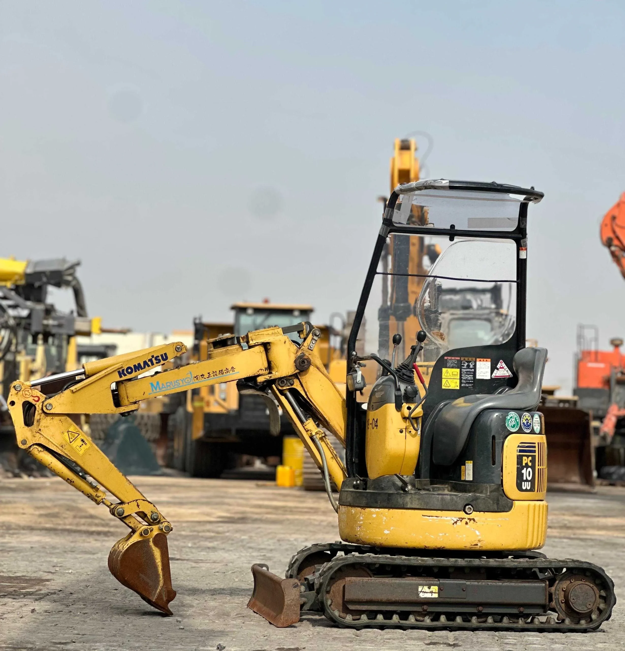Komatsu PC10UU excavator 2019 ref H-2046 product image