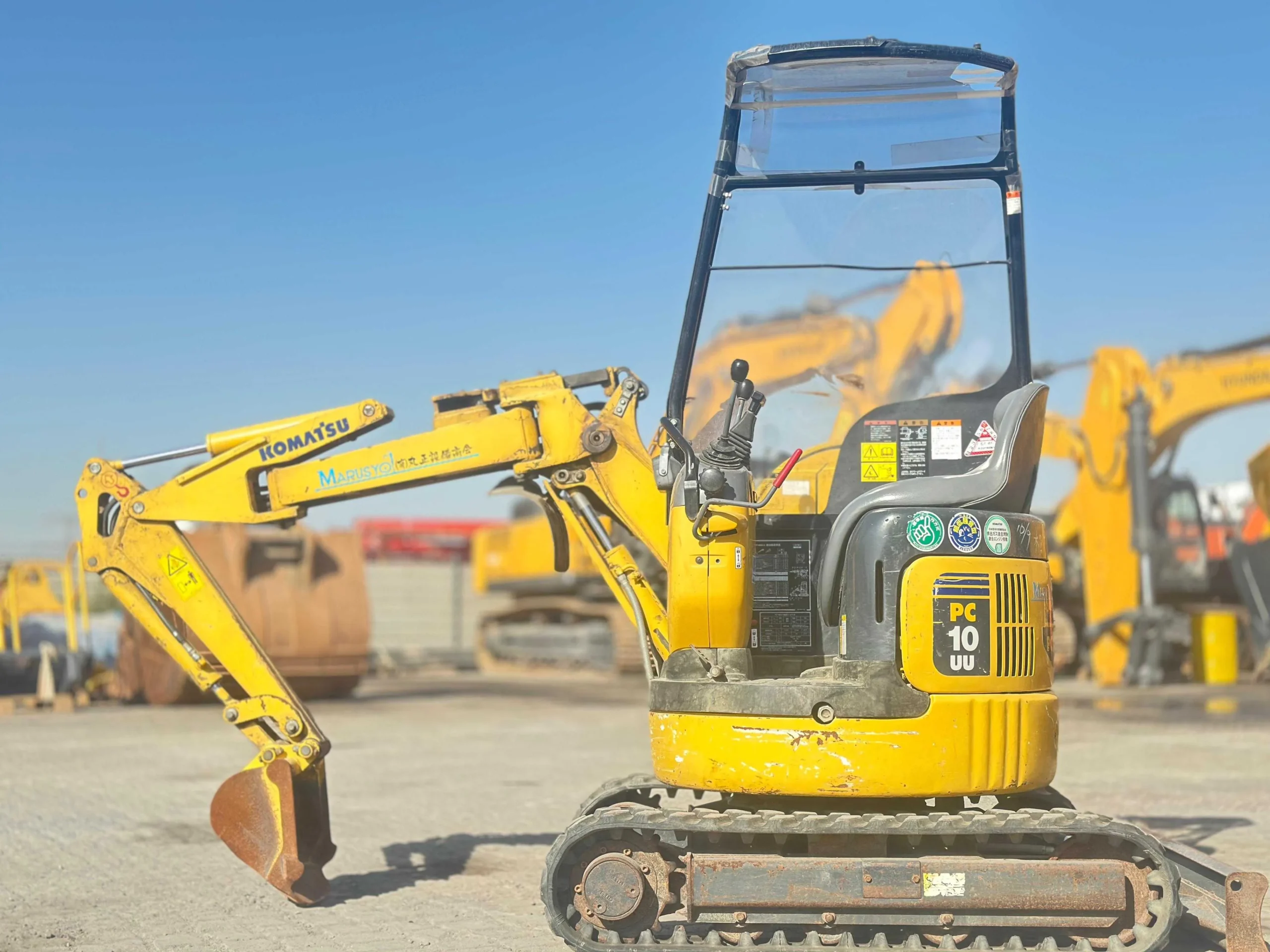 Komatsu PC10UU excavator 2019 ref H-2046 product image