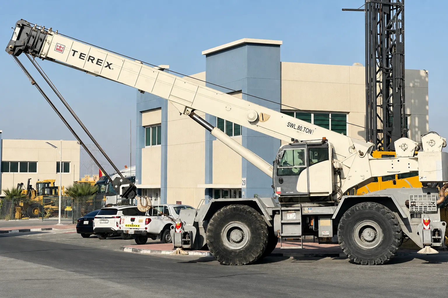 Terex RT780 rough terrain crane 2015 ref H-2042 product image