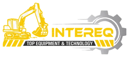 Official INTEREQ logo used across the website for desktop, retina and mobile devices. INTEREQ specializes in heavy equipment, construction machinery, mining equipment and industrial technology.
